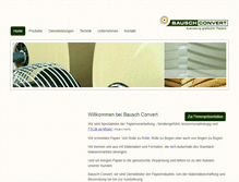 Tablet Screenshot of bausch-convert.de